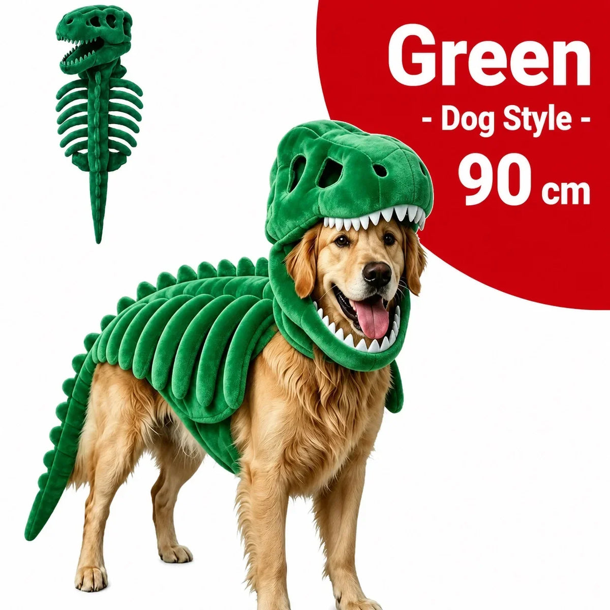 Dinosaur Skeleton Pet Costume — photo 30
