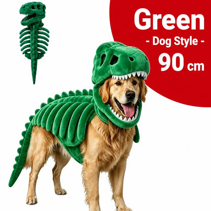 Dinosaur Skeleton Pet Costume — photo 30