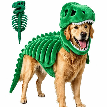 Dinosaur Skeleton Pet Costume — photo 41