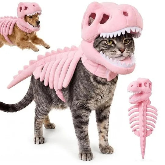 Dinosaur Skeleton Pet Costume — photo 38
