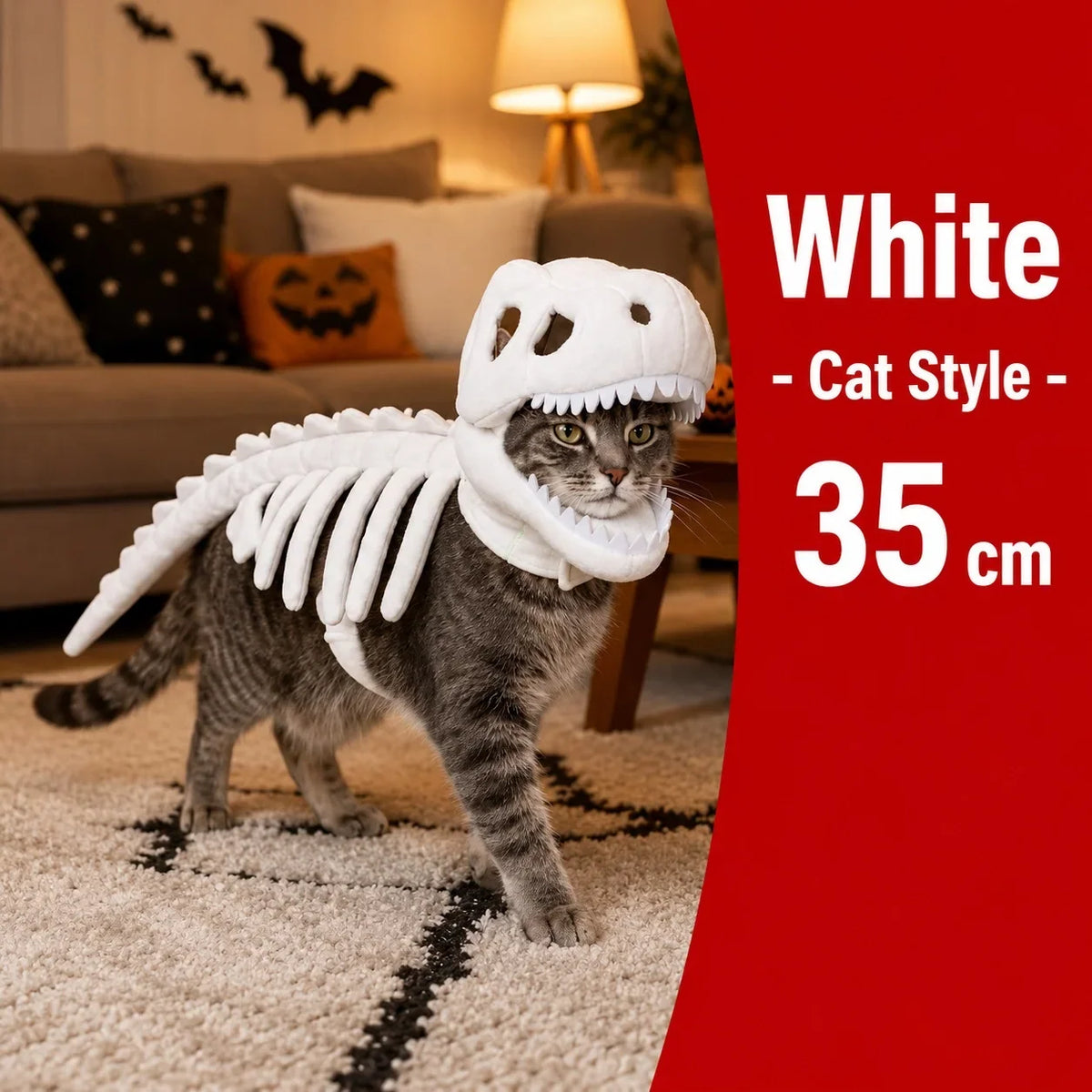 Dinosaur Skeleton Pet Costume — photo 21