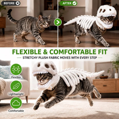 Dinosaur Skeleton Pet Costume — photo 7