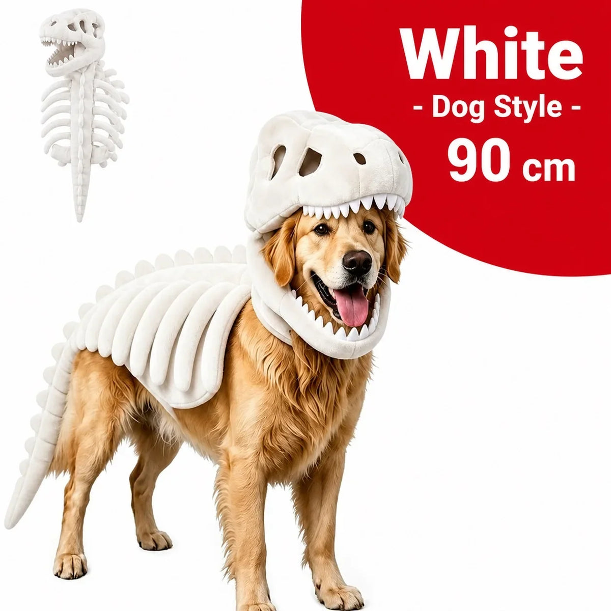 Dinosaur Skeleton Pet Costume — photo 32