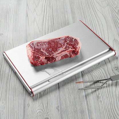 Drip Channel Defrosting Rapid Meat Tray Flat Quick — photo 3