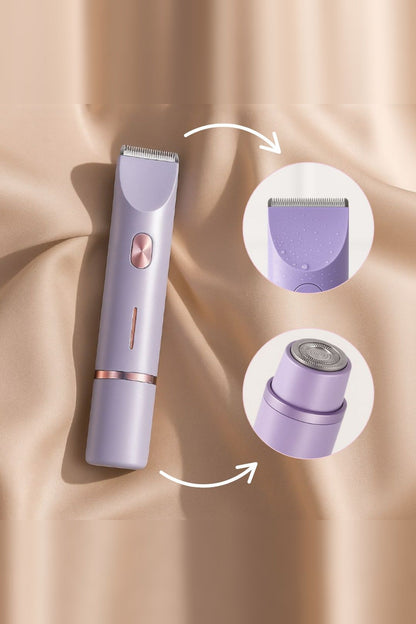 Intimate Electric Razor – Cordless, Two Interchangeable Heads, Waterproof — photo 2