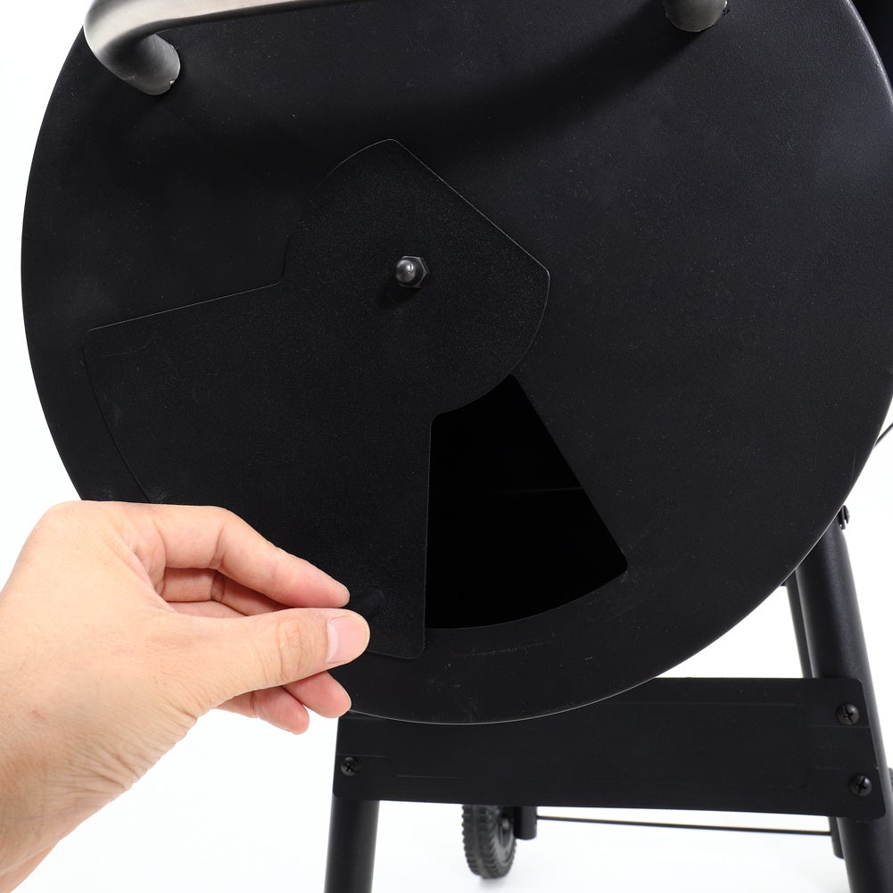 Charcoal BBQ Grill with Offset Smoker — photo 10