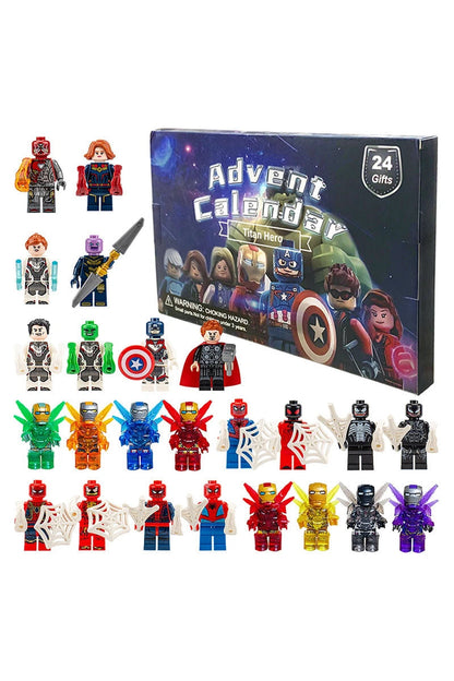 Marvel Advent Calendar Kids 2026 – 24 Action Figures for Creative Play — photo 9