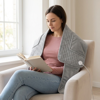 Electric Heating Pad Belt with 10 Heat Settings and Pocket — photo 8