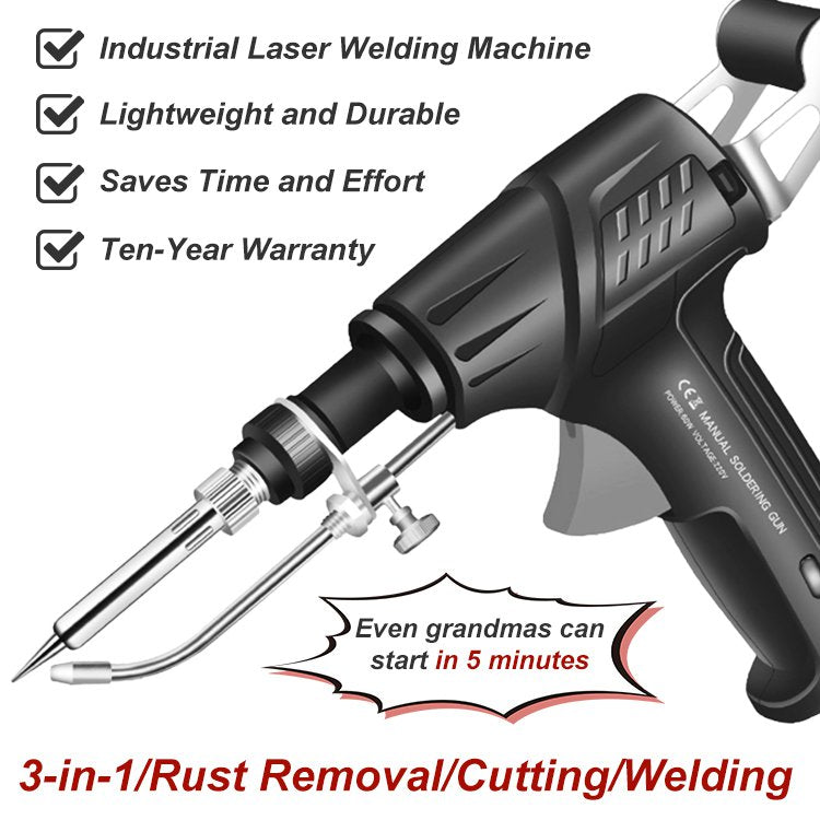 Lightweight Handheld Welding and Cutting Tool with 20-Second Heat-Up — photo 11