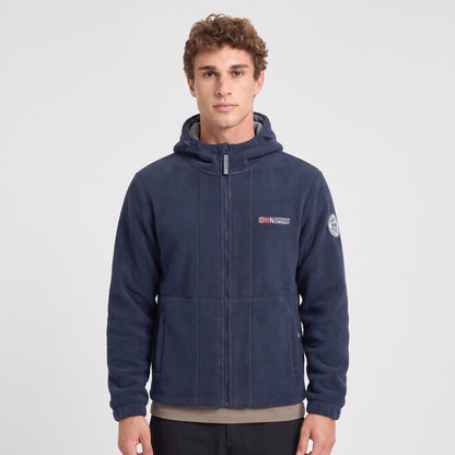 Men's Windproof Hooded Fleece Jacket for Walking & Hiking — photo 28