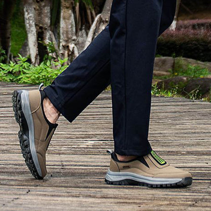 All-Day Comfort, Lace-Free Orthopedic Shoes Wide Toe Box, Non-Slip Grip