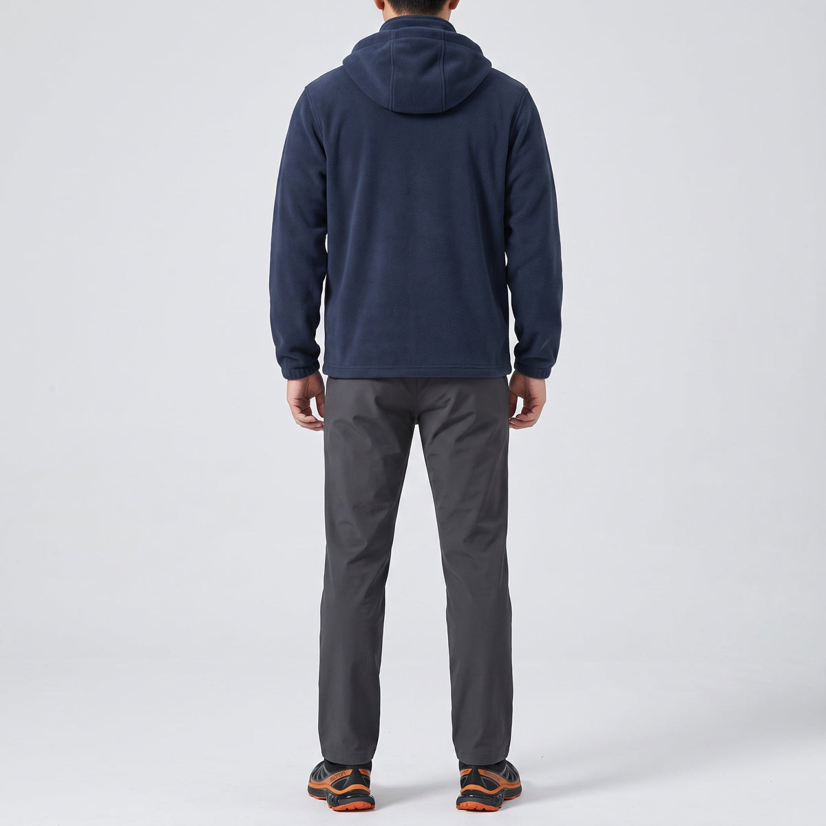 Men's Windproof Hooded Fleece Jacket for Walking & Hiking — photo 30