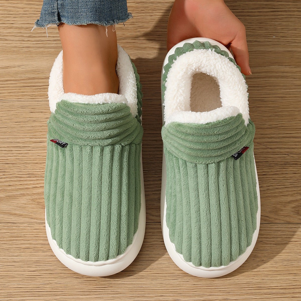 Elke – Non-Slip Plush House Slippers — photo 7