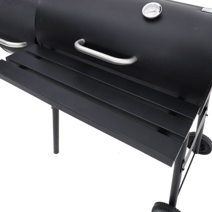 Charcoal BBQ Grill with Offset Smoker — photo 9