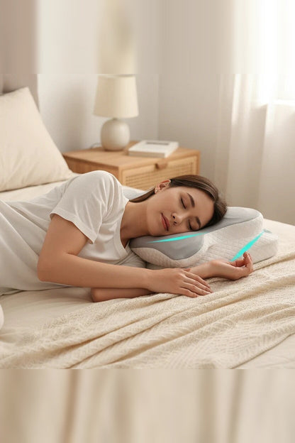 Orthopaedic Neck Pillow – Memory Foam, Contoured — photo 2