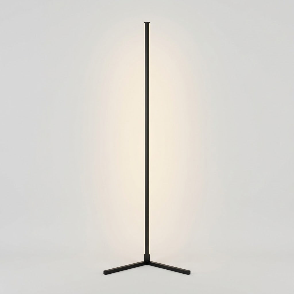 142 cm LED Corner Floor Lamp, Dimmable, 3 Light Colours, with Remote Control — photo 6