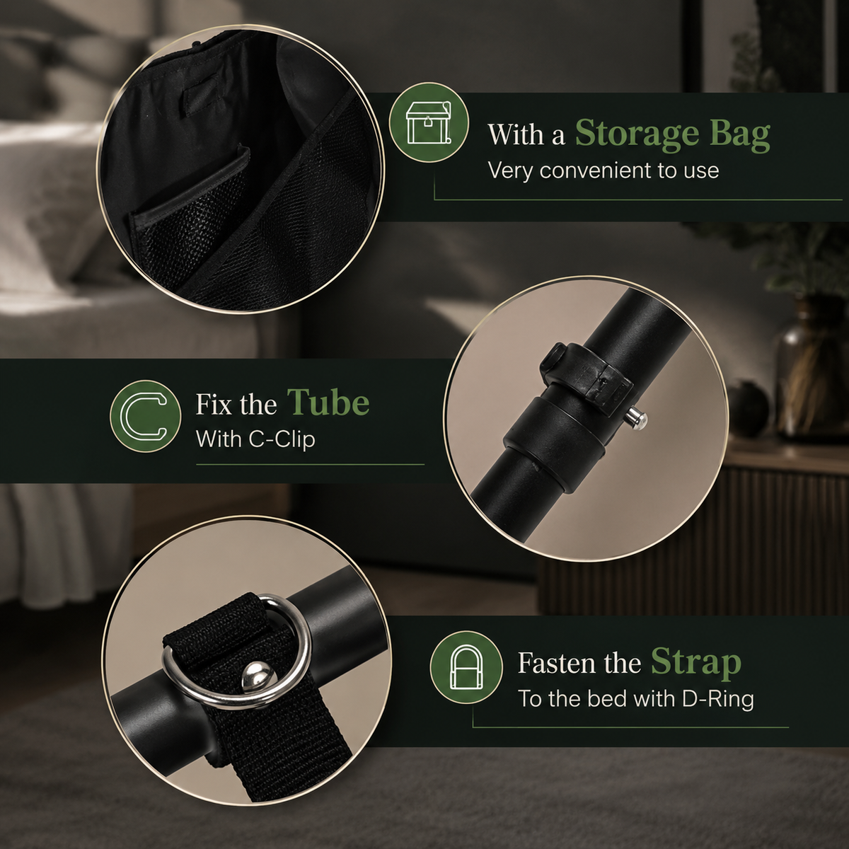 Bed Safety Rail for Seniors — photo 4