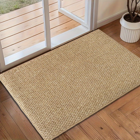 Absorbent Doormat for Indoor & Outdoor – Non-Slip Jute-Look Entry Rug, Machine Washable, 3 Sizes — photo 13