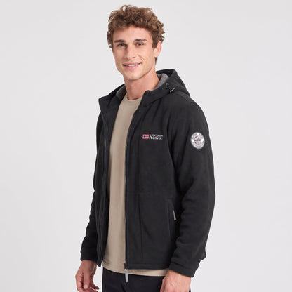 Men's Windproof Hooded Fleece Jacket for Walking & Hiking — photo 18
