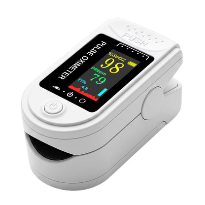 Fingertip Health Monitor – Glucose and Oxygen Tracking, White — photo 5