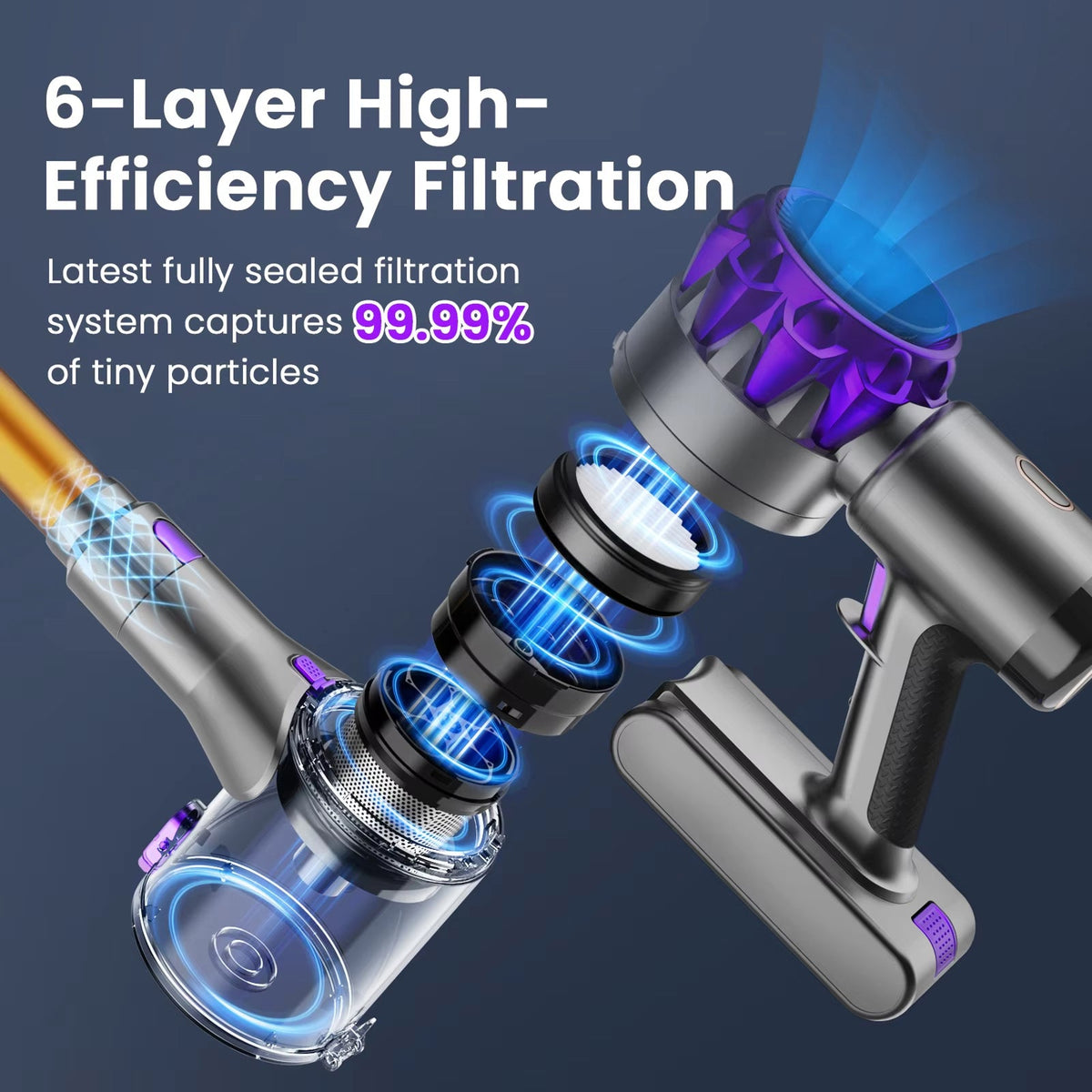 FurVaxim V3 Lightweight Vacuum Cleaner for Elderly — photo 3