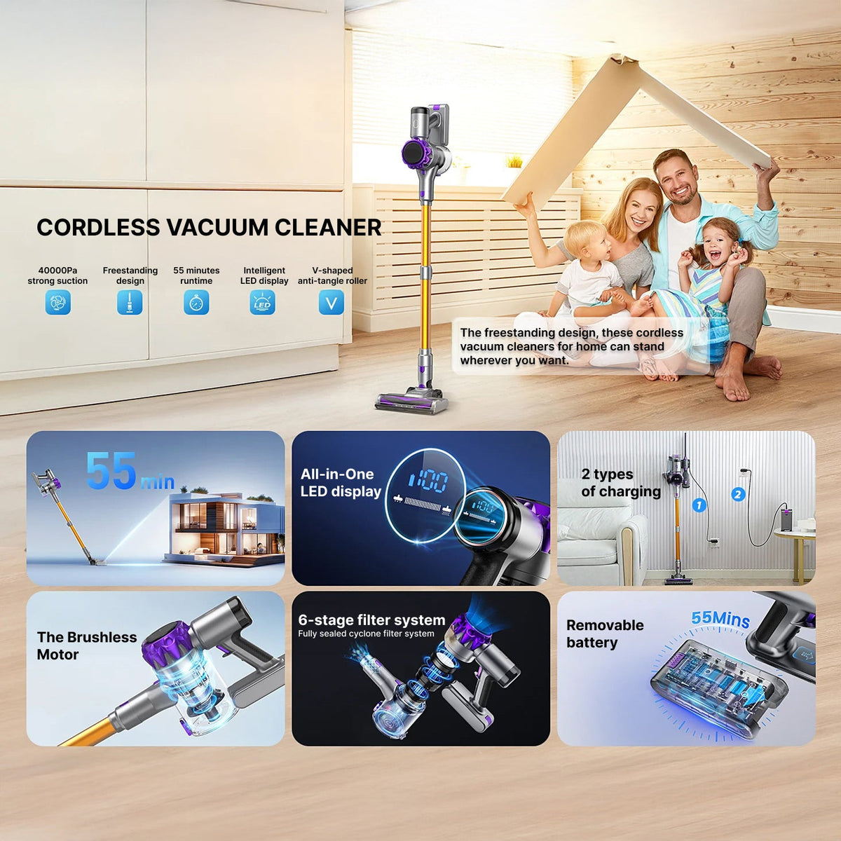 FurVaxim V3 Lightweight Vacuum Cleaner for Elderly — photo 7