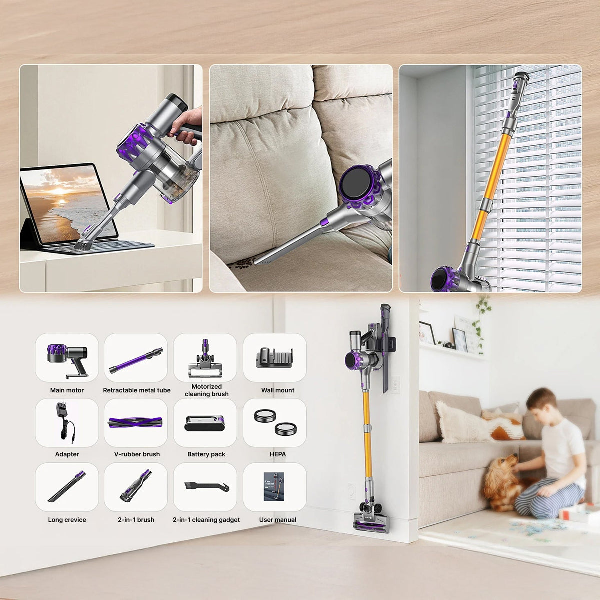 FurVaxim V3 Lightweight Vacuum Cleaner for Elderly — photo 9