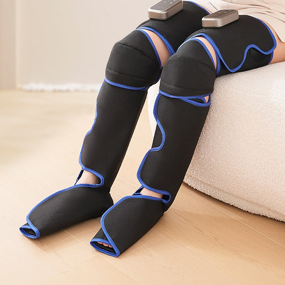 Foot and Leg Massager with Full Leg Air Wrap and Heat — photo 4