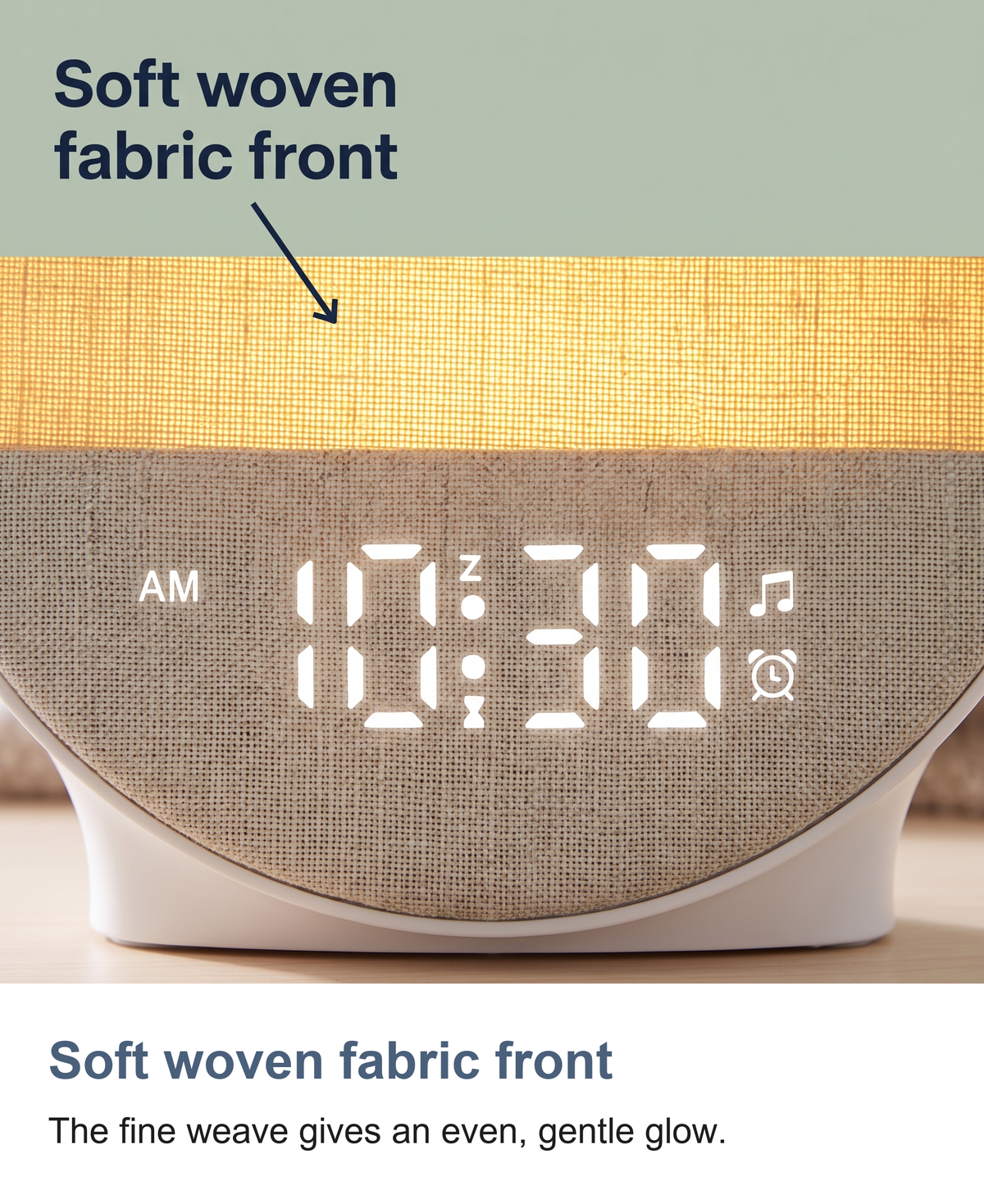 Sunrise Clock with Bluetooth Speaker, Wake Up Light and 30 Sounds — photo 10