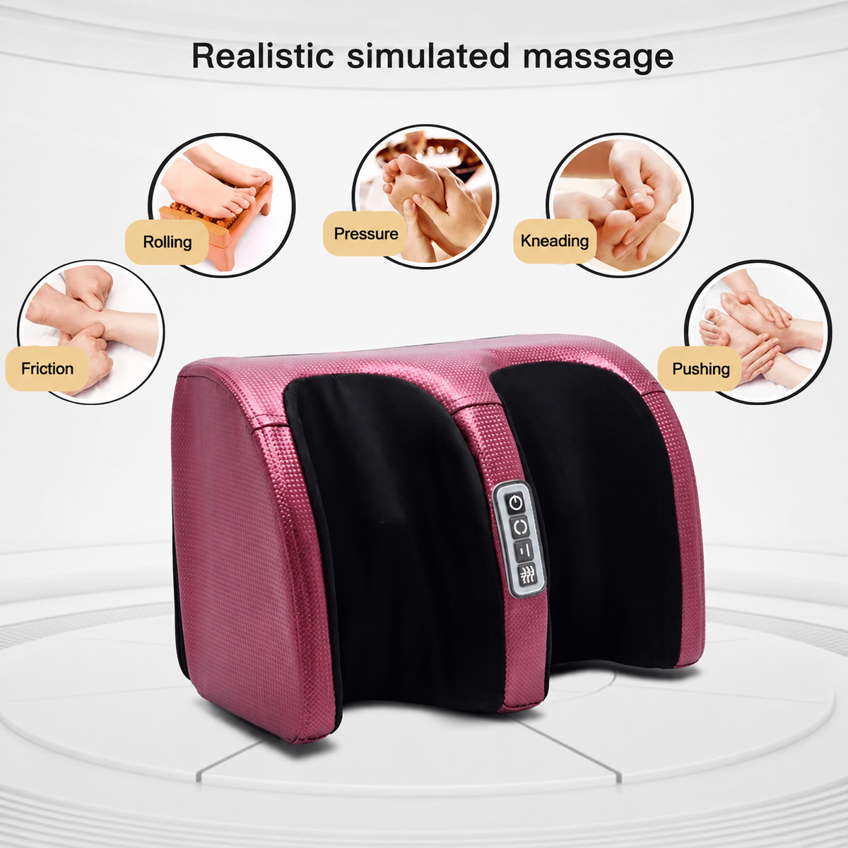 3D Shiatsu Electric Foot Massager with Heat — photo 2