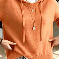 Nordspur | Drawstring Hood Knit Pullover — photo 15
