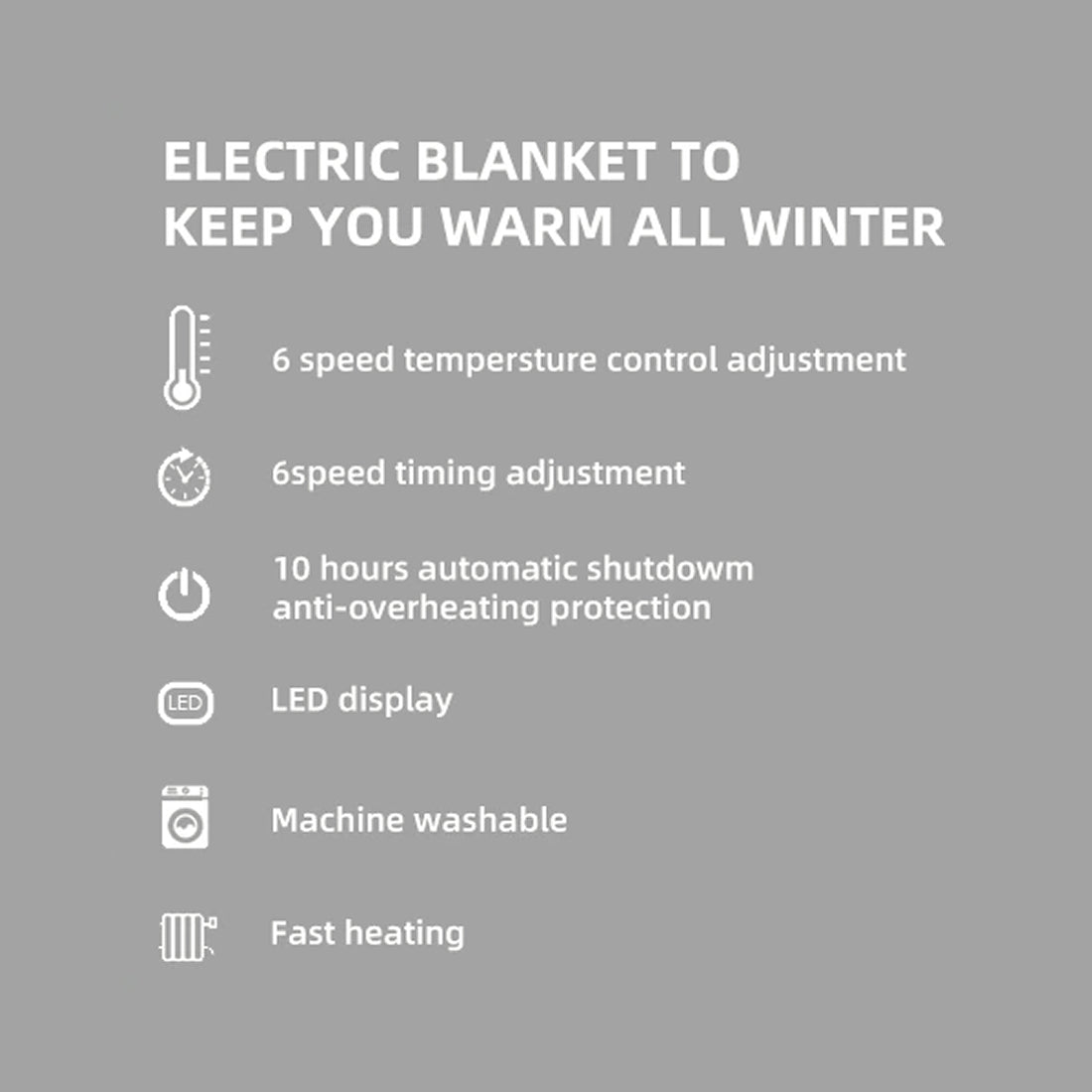 HeatWaci Heated Blanket - Full-Body Warmth and Comfort — photo 9