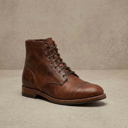 Men’s Stylish Boots – Classic Dress-Casual Fabric Ankle Boots — photo 1