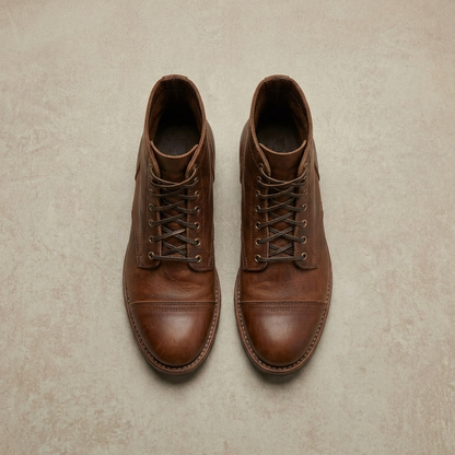 Men’s Stylish Boots – Classic Dress-Casual Fabric Ankle Boots — photo 4
