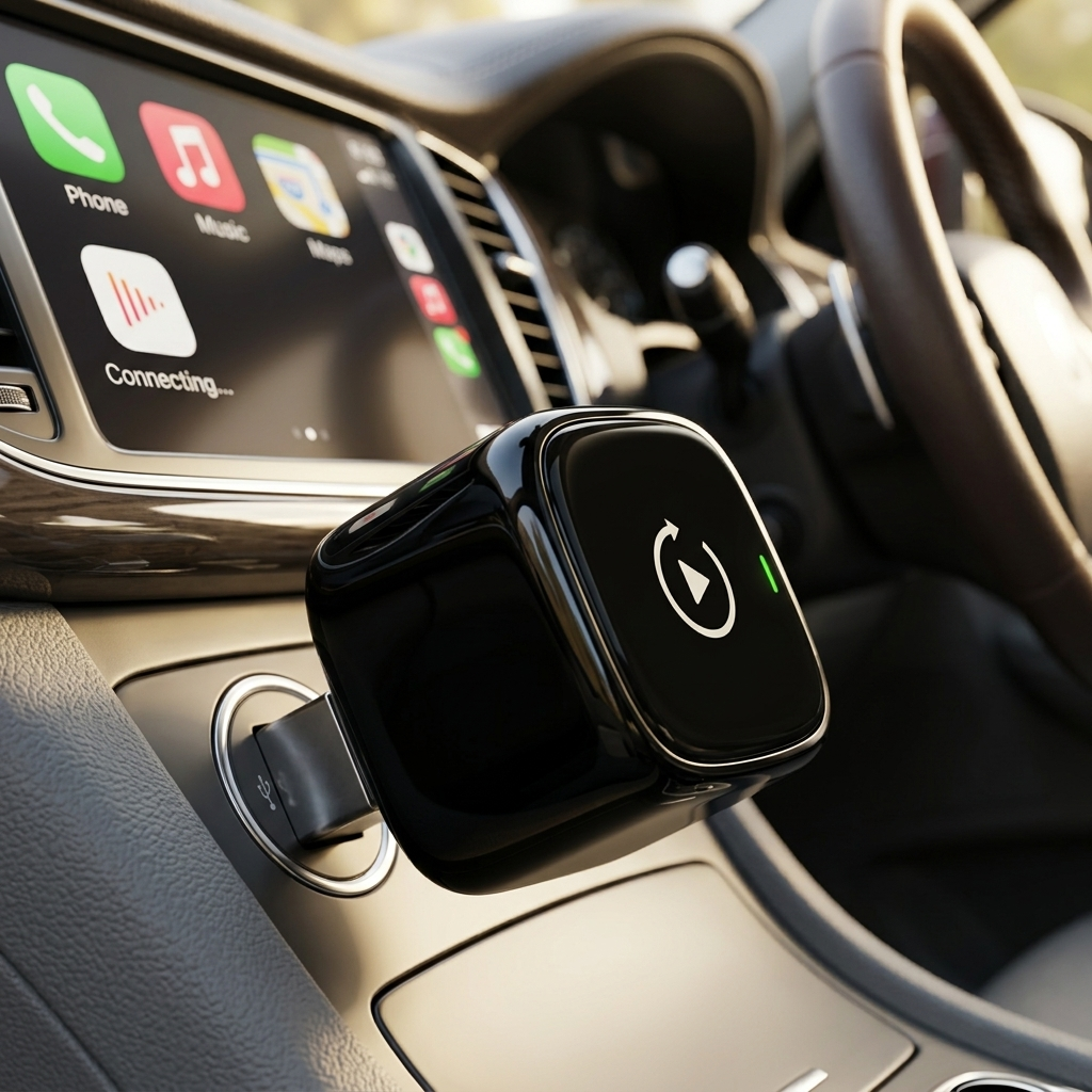 Wireless CarPlay & Android Auto Adapter, Plug and Play USB-C Dongle with Bluetooth 5.0 & WiFi — photo 1