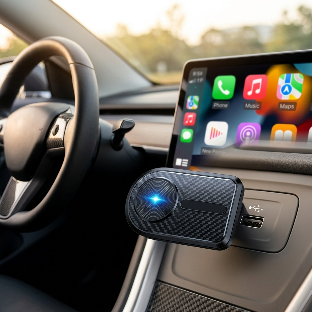 Wireless CarPlay & Android Auto Adapter, Plug and Play USB-C Dongle with Bluetooth 5.0 & WiFi — photo 12
