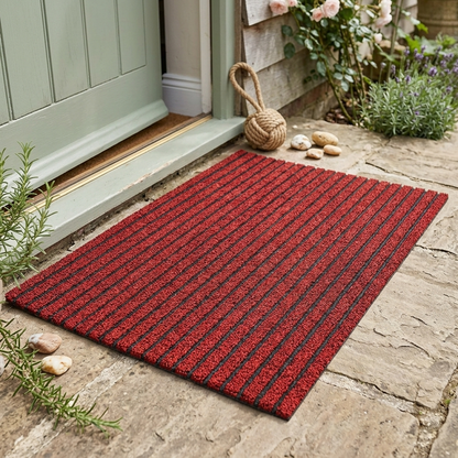 Weatherproof Outdoor Doormat with Non-Slip Backing and Dirt-Trapping Woven Surface — photo 9