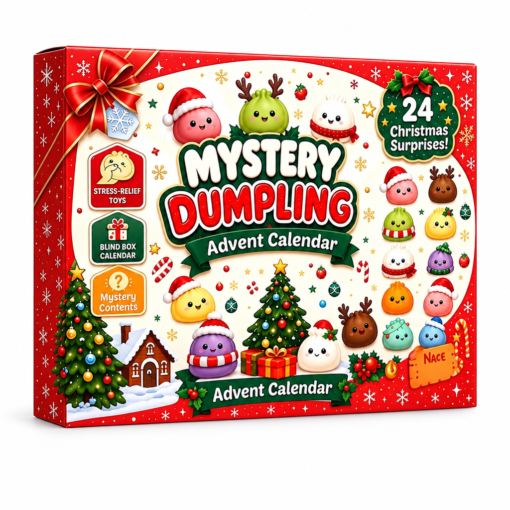 Dumpling Squishy Advent Calendar 2026 — photo 1
