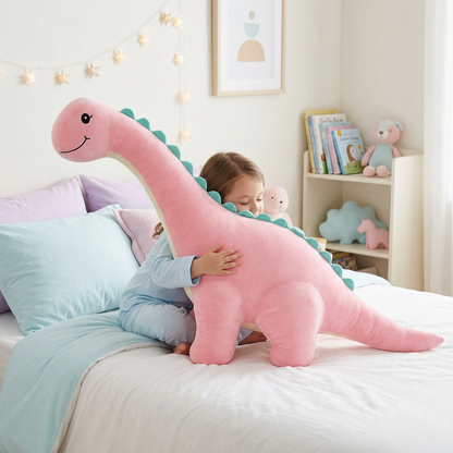 Giant Diplodocus Dinosaur Soft Toy, Plush Cuddly Stuffed Animal in Three Sizes and Three Colours — photo 10