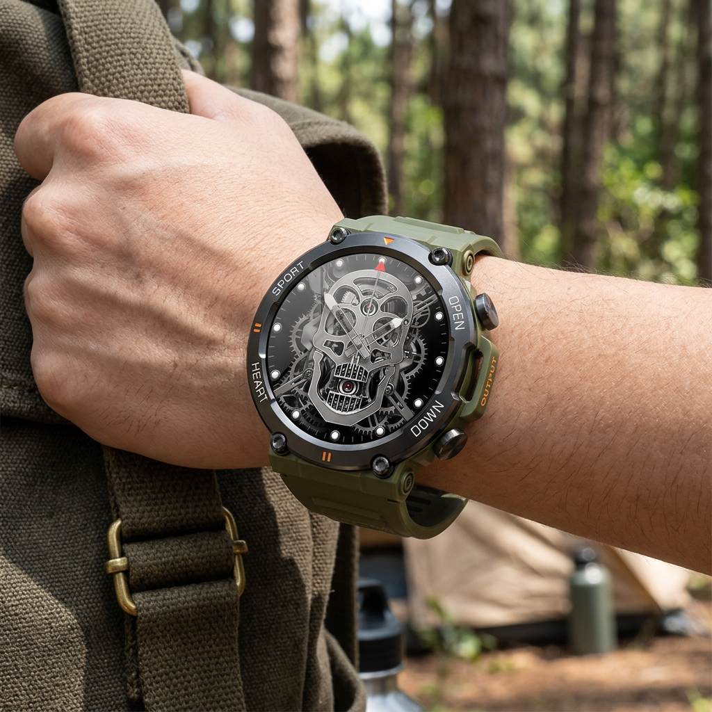 Rugged Outdoor Smartwatch with 1.39 Inch Round Display, Long Battery Life and Activity Tracking — photo 15