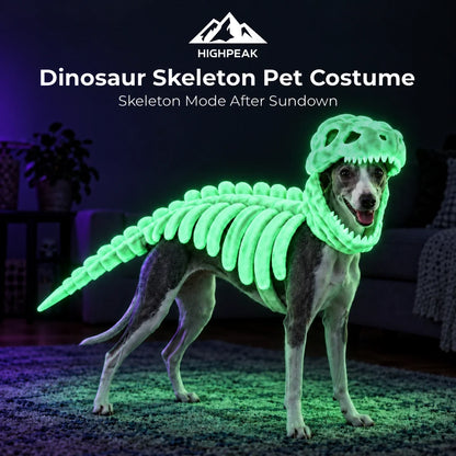 Dinosaur Skeleton Pet Costume — photo 1