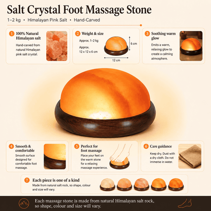 Salt Crystal Foot Massage Stone — photo 4