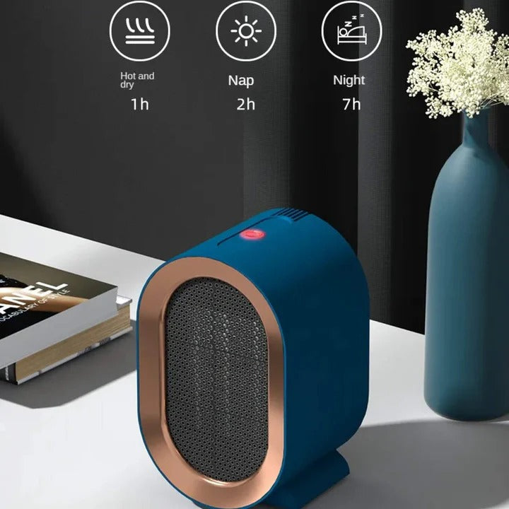 Compact Electric Space Heater with Energy Saving Mode — photo 7
