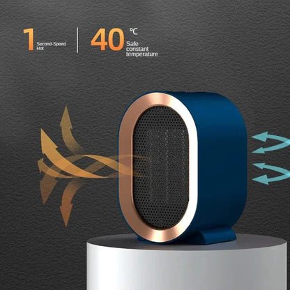 Compact Electric Space Heater with Energy Saving Mode — photo 8
