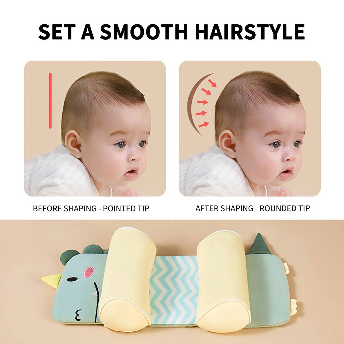 Thermabuild | Adjustable Newborn Baby Head Pillow — photo 10