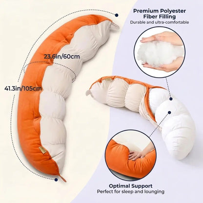 Slumblr® Pea Pod Shaped Body Pillow — photo 4