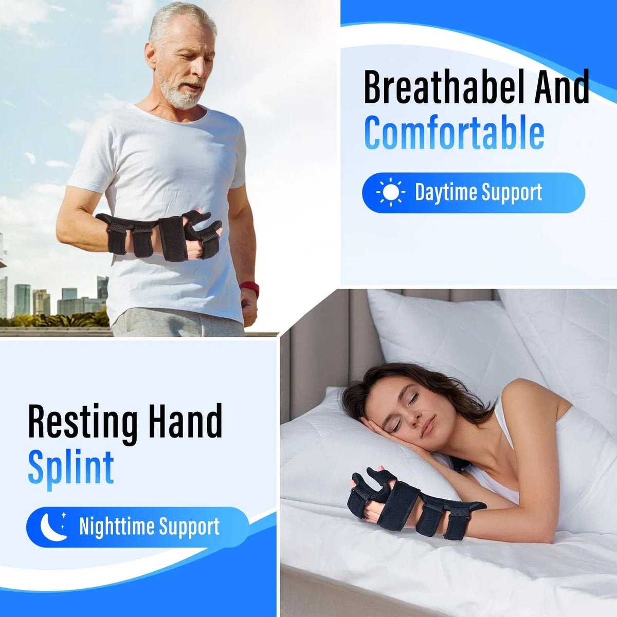 Slumblr® Adjustable Hand Support Brace — photo 4
