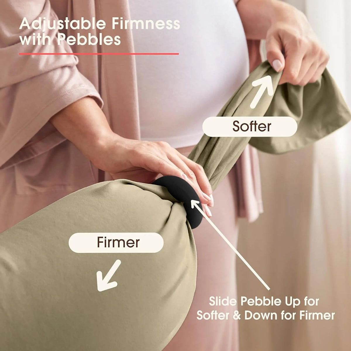 Slumblr® Adjustable Pregnancy Pillow Full Body Support — photo 3
