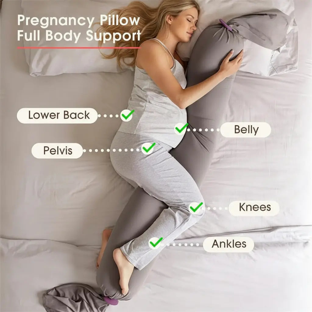 Slumblr® Adjustable Pregnancy Pillow Full Body Support — photo 11