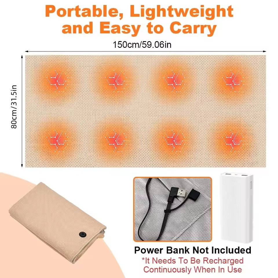 Nordspur | Portable Heated Shawl Blanket — photo 5